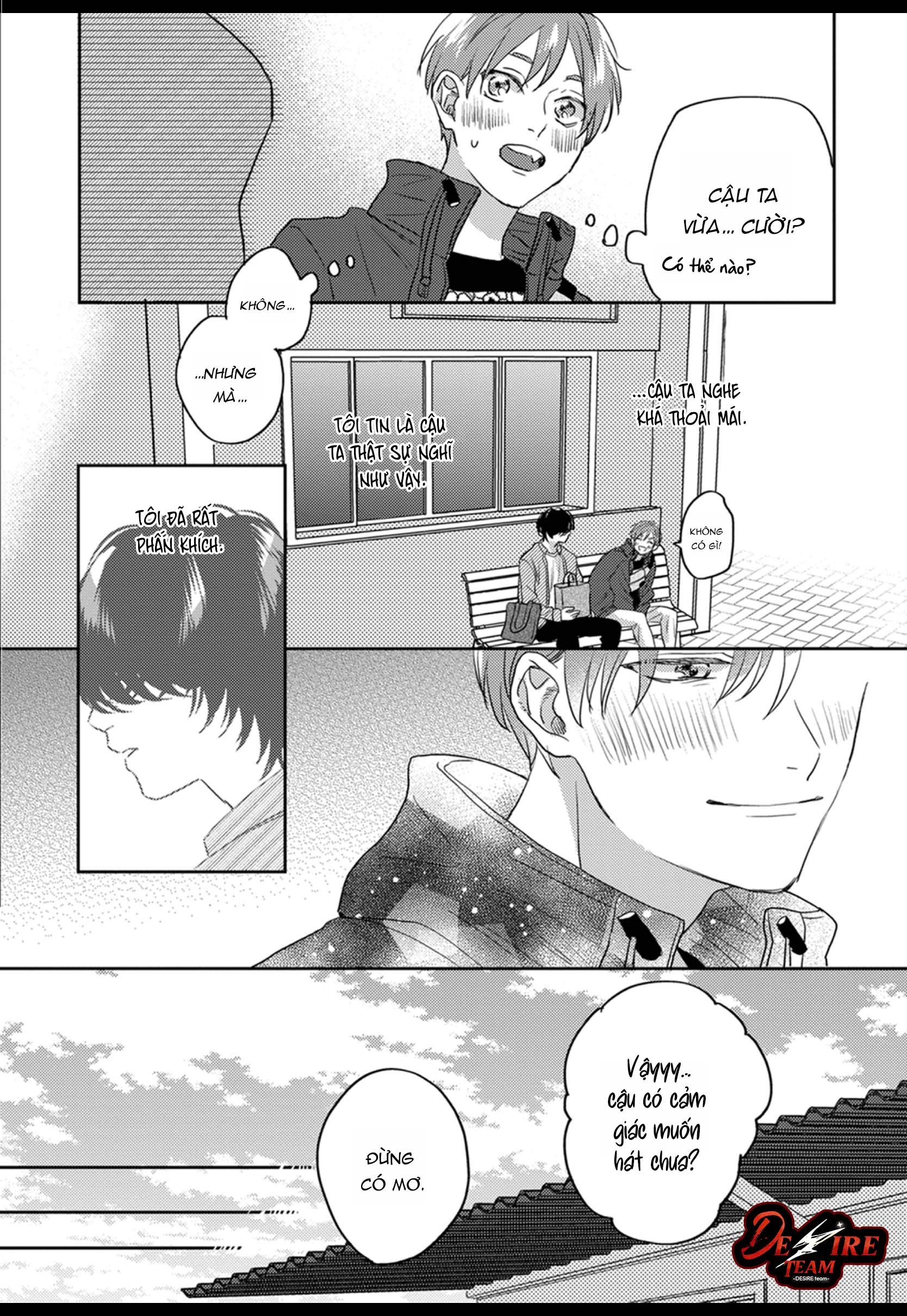 Âm thanh 100dB tràn đầy cảm xúc gửi đến cậu Chapter 2 - Trang 2