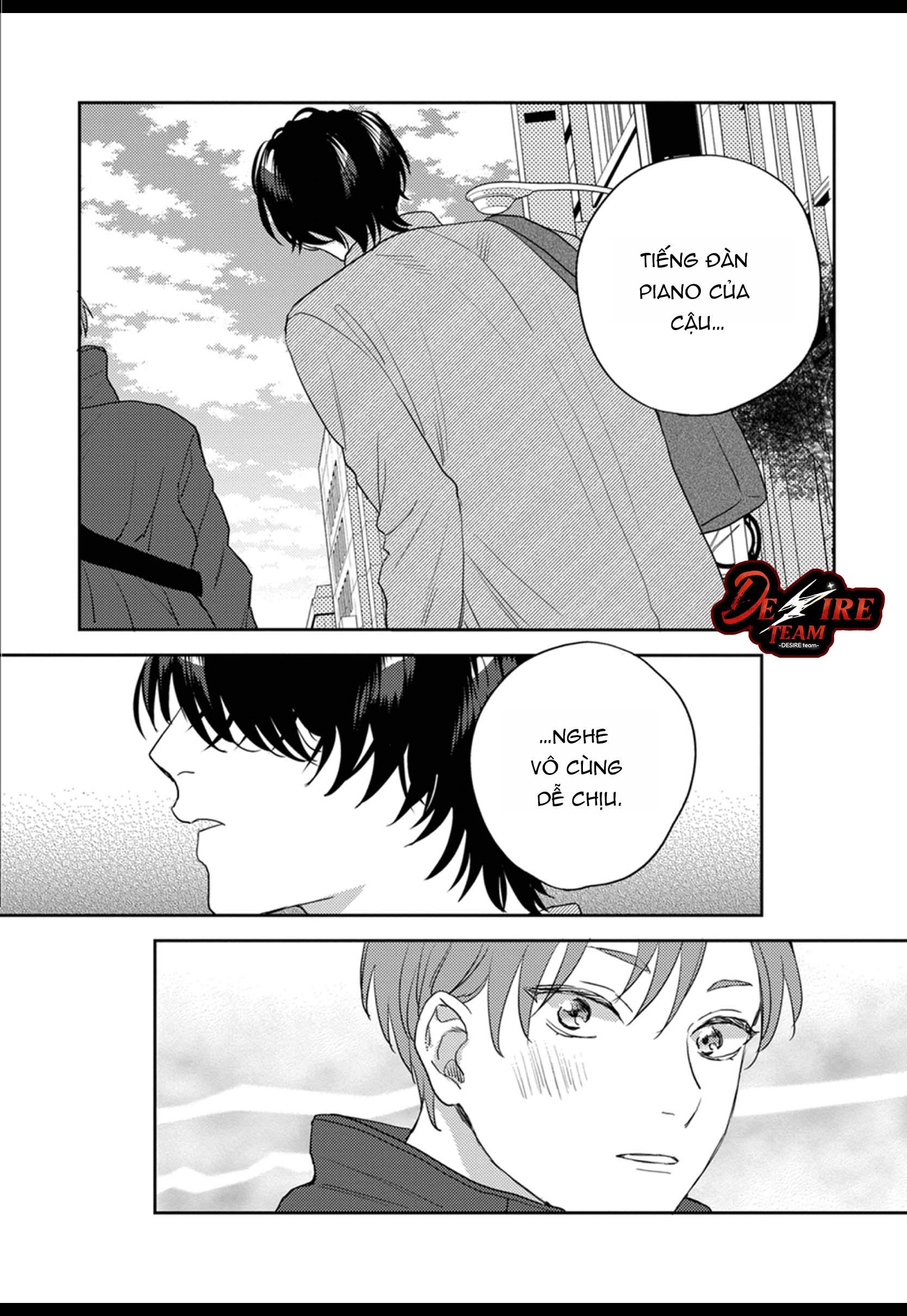 Âm thanh 100dB tràn đầy cảm xúc gửi đến cậu Chapter 2 - Trang 2