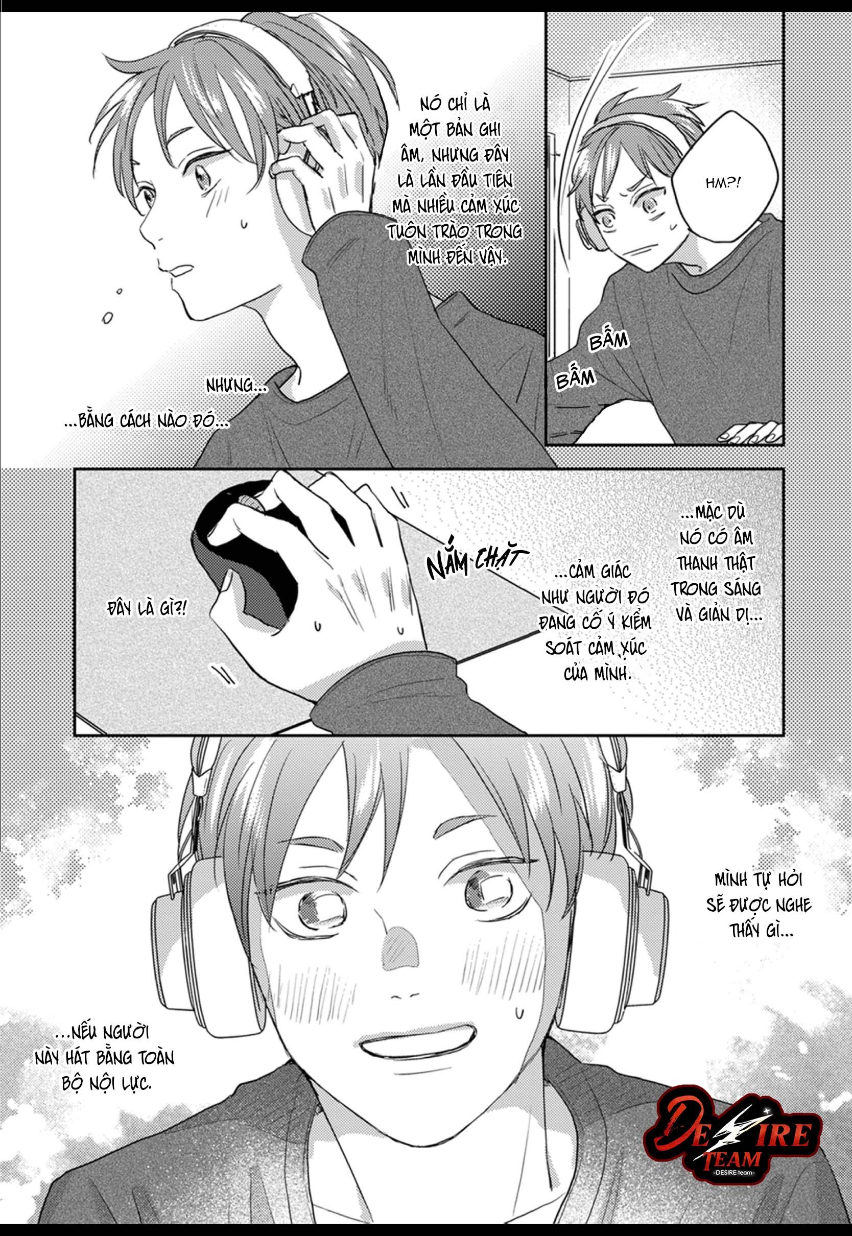 Âm thanh 100dB tràn đầy cảm xúc gửi đến cậu Chapter 2 - Trang 2