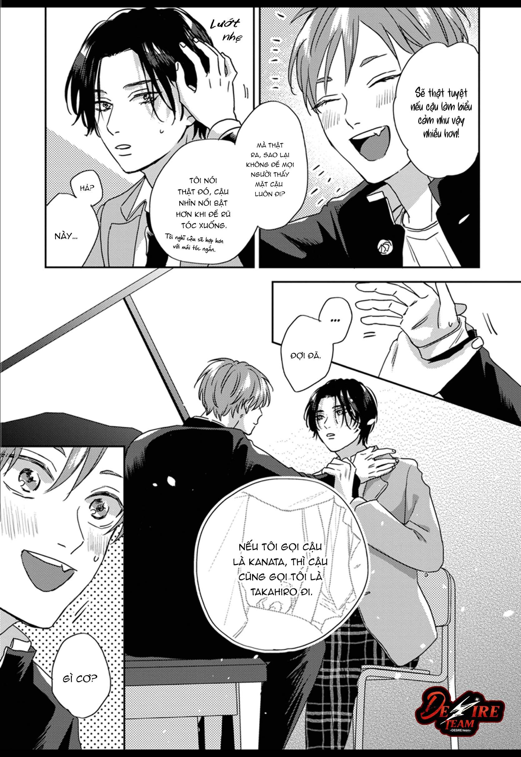 Âm thanh 100dB tràn đầy cảm xúc gửi đến cậu Chapter 2 - Trang 2