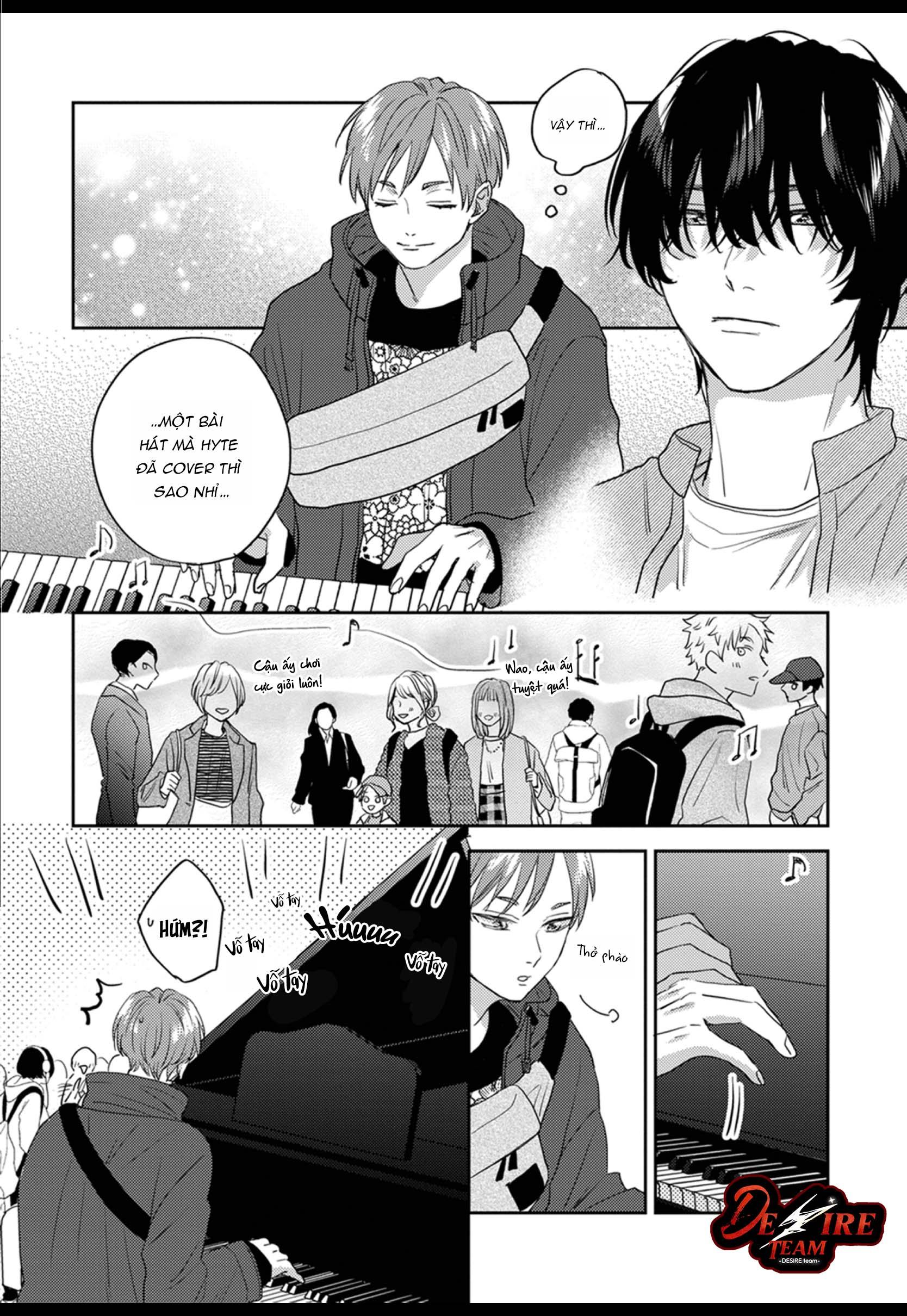 Âm thanh 100dB tràn đầy cảm xúc gửi đến cậu Chapter 2 - Trang 2