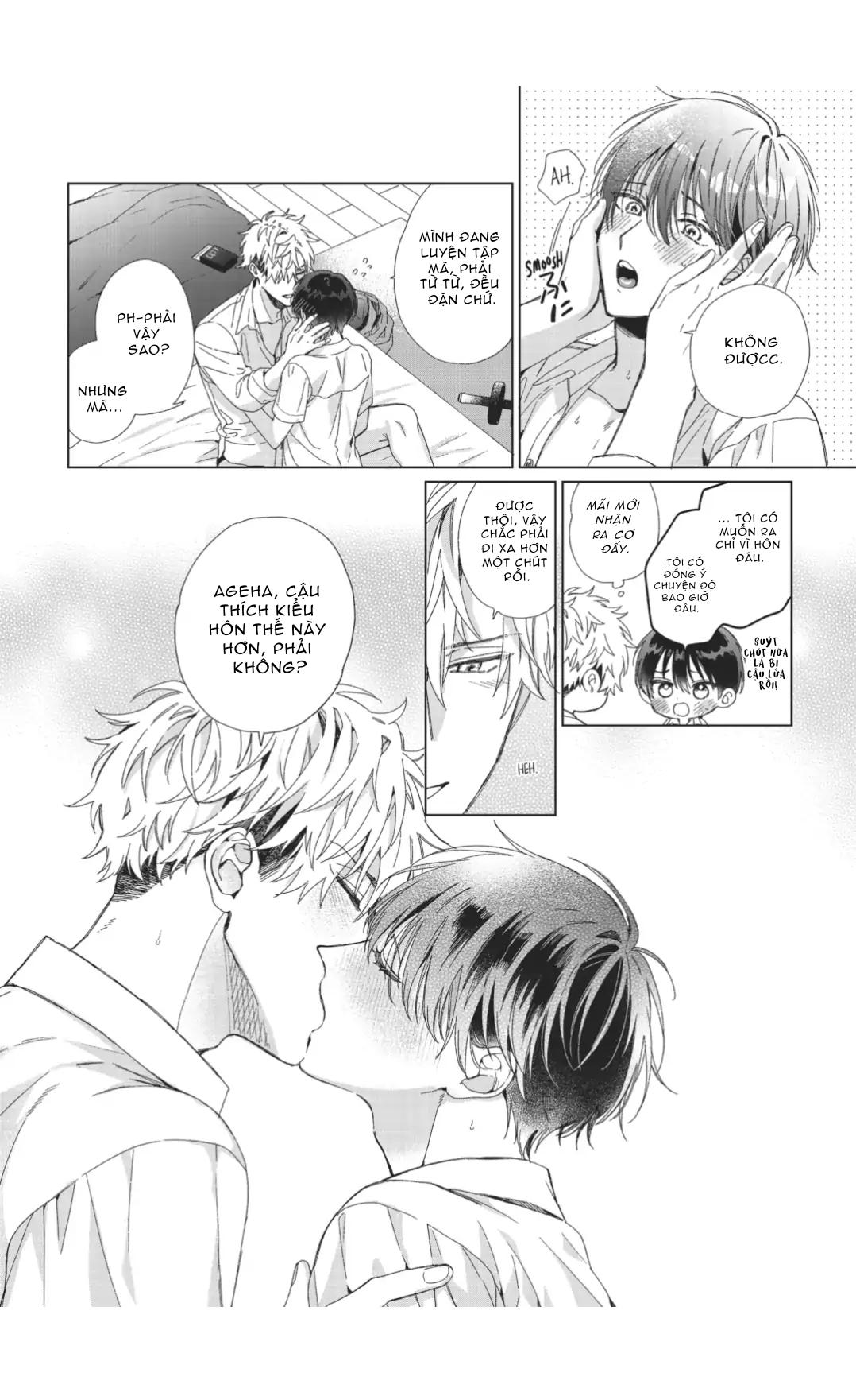 Nụ Hôn Vị Dâu Tây Chapter 7 H nhẹ nhàng tình củm - Trang 2