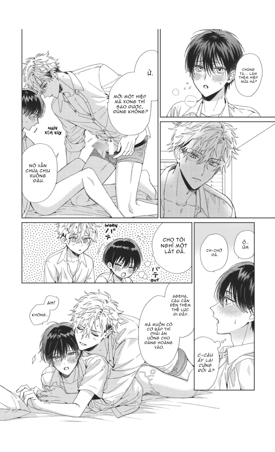 Nụ Hôn Vị Dâu Tây Chapter 7 H nhẹ nhàng tình củm - Trang 2