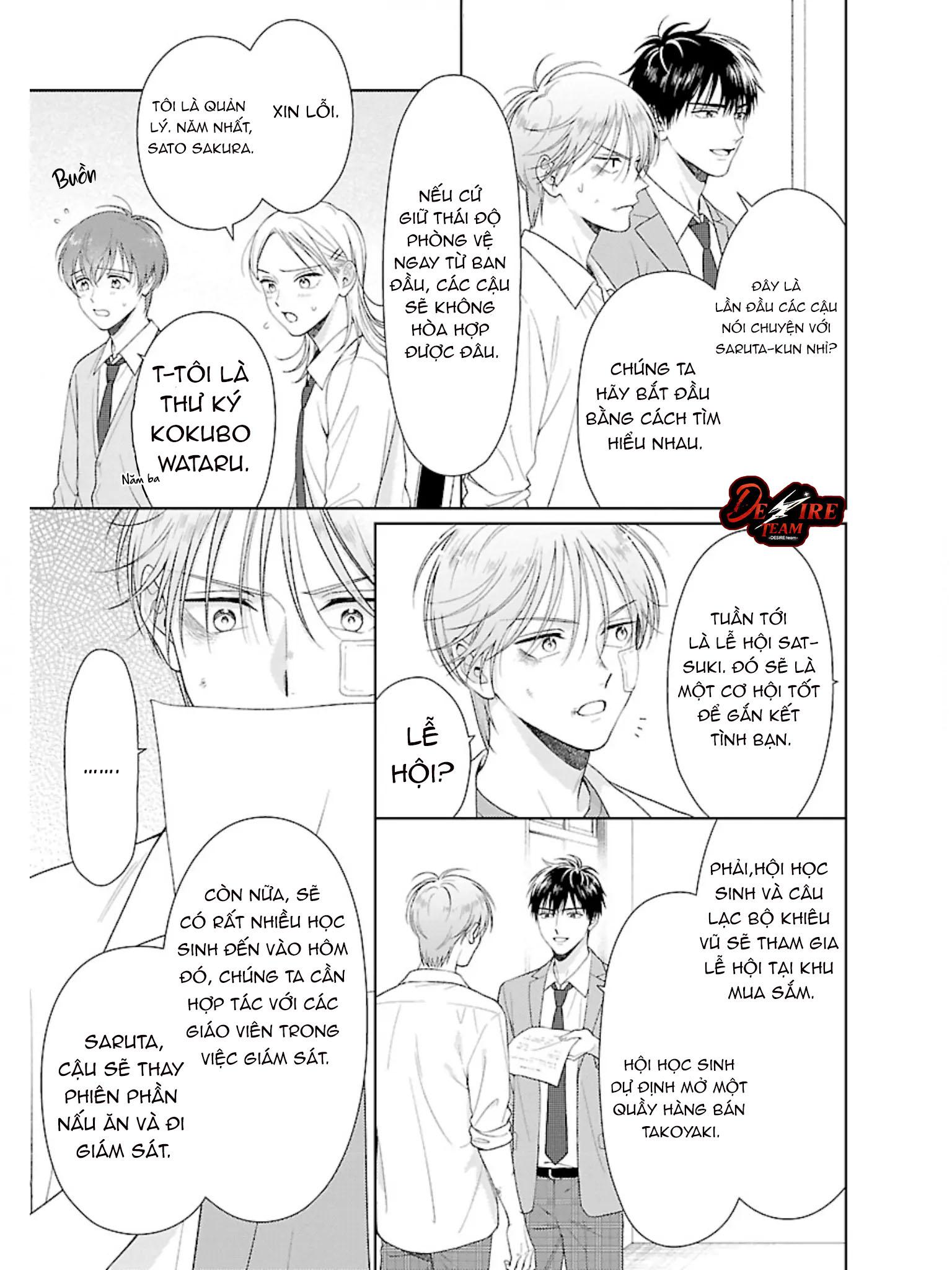 Hội Trưởng Toratsuki, Xin Hãy Giao Đấu Với Tôi!! Chapter 2 - Trang 2