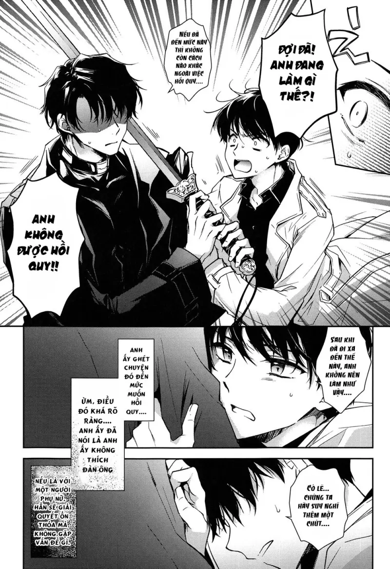 Cách duy nhất để thoát khỏi căn phòng không lối ra Chapter 1 Oneshot - Trang 2