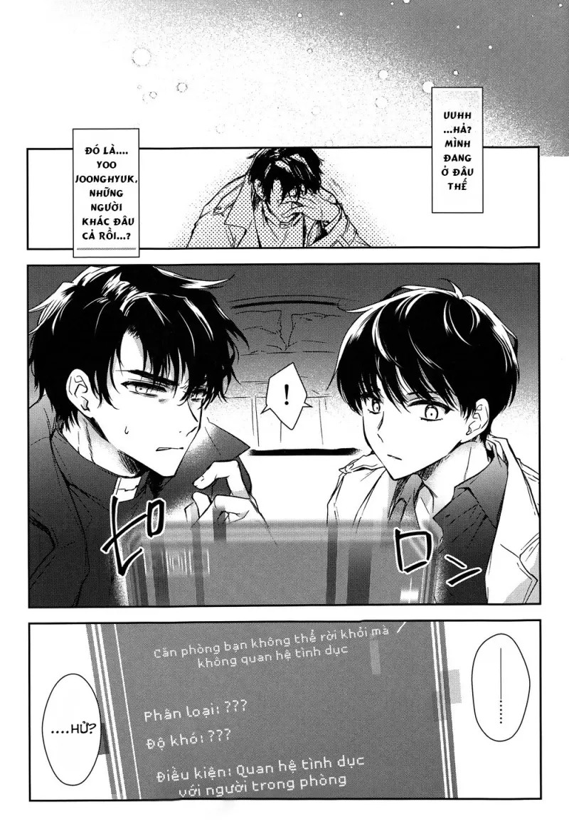 Cách duy nhất để thoát khỏi căn phòng không lối ra Chapter 1 Oneshot - Trang 2