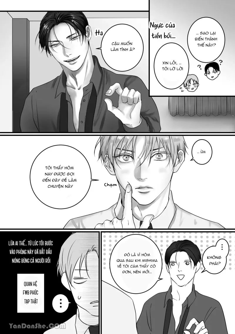 ONESHOT CHỊCH VỒN CHỊCH VÃ Chapter 148 Tiền bối răm - Next Chapter 149 Dungeon Meshi