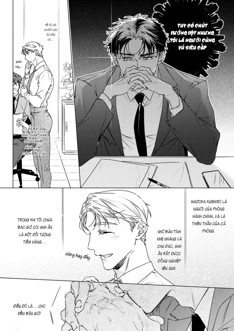 Đàn anh! Cho tôi vuốt ve bộ ngực đẩy đà của anh đi! Chapter 1 - Trang 2