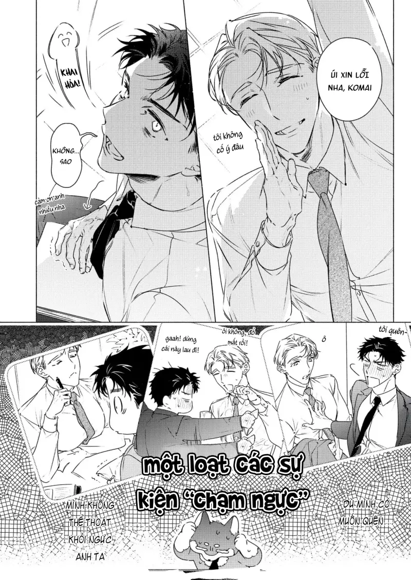 Đàn anh! Cho tôi vuốt ve bộ ngực đẩy đà của anh đi! Chapter 1 - Trang 2