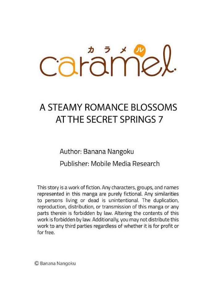 Tình Yêu Bắt Đầu Từ Suối Nước Nóng Bí Mật Chapter 7 END - Next 