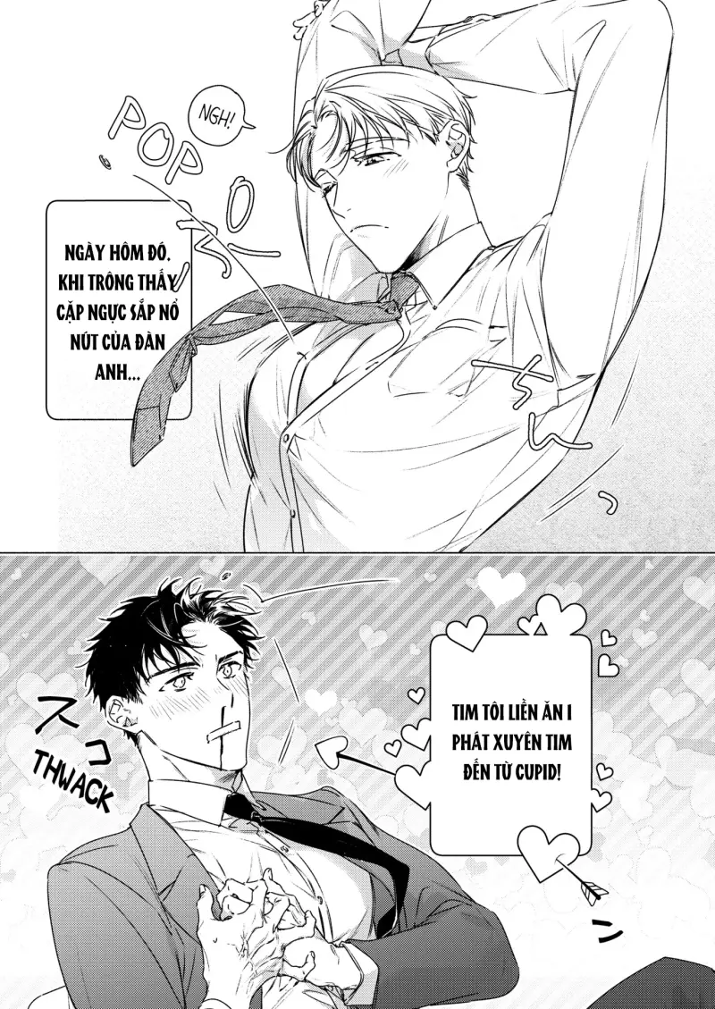 Đàn anh! Cho tôi vuốt ve bộ ngực đẩy đà của anh đi! Chapter 1 - Trang 2