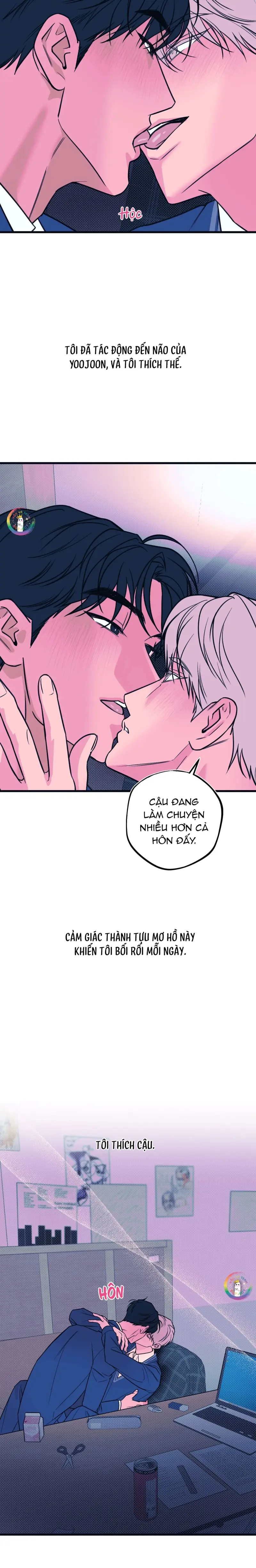 Nhật Ký Đơn Sắc Chapter 25 Chụt chụt - Next 