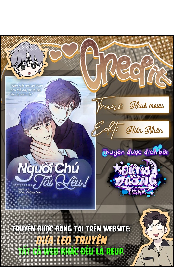NGƯỜI CHÚ TÔI YÊU! Chapter 8 19+ - Trang 2