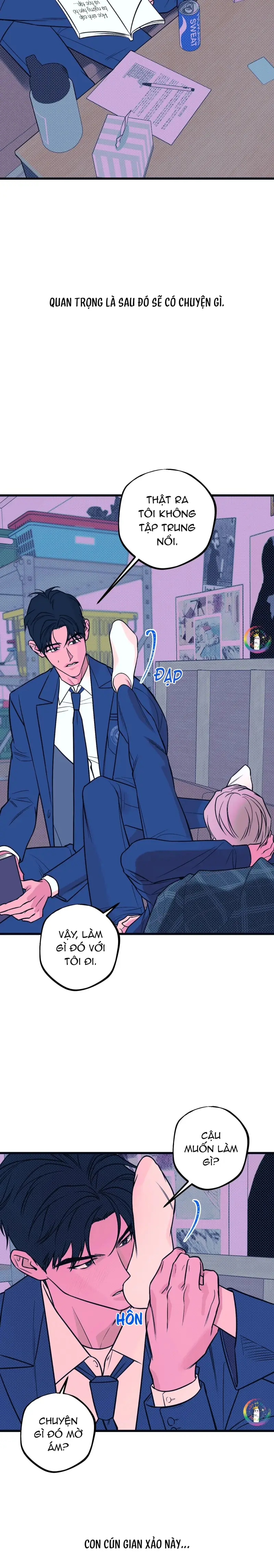 Nhật Ký Đơn Sắc Chapter 25 Chụt chụt - Next 