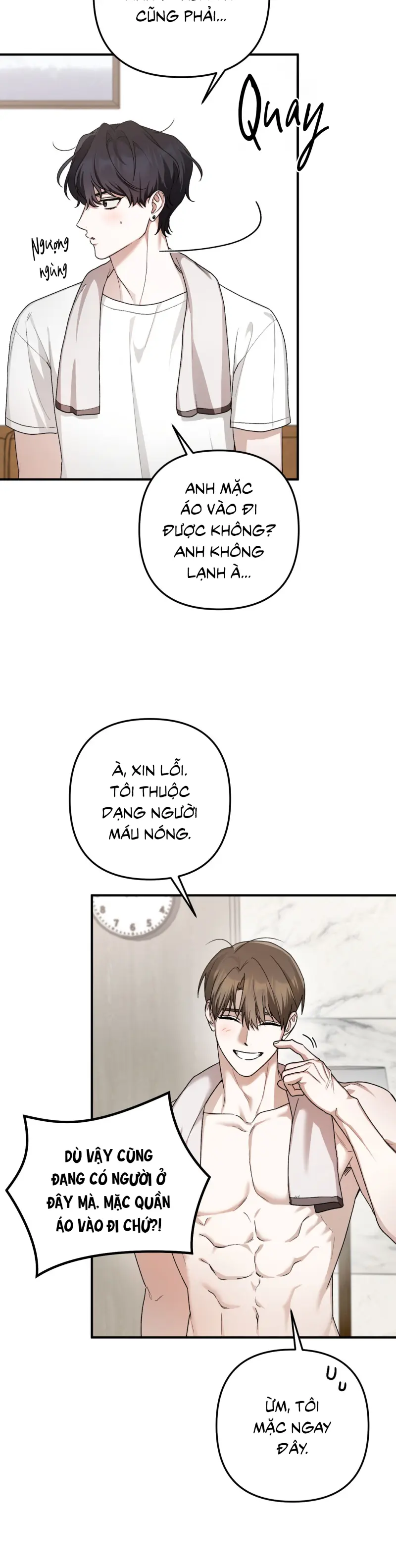 SỰ CỐ BẤT NGỜ VỚI VỊ KHÁCH QUEN Chapter 4 - Next Chapter 5