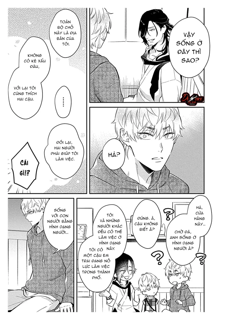 Trở Thành Một Gia Đình Cùng Hai Anh Em Tanuki Chapter 3 - Trang 2