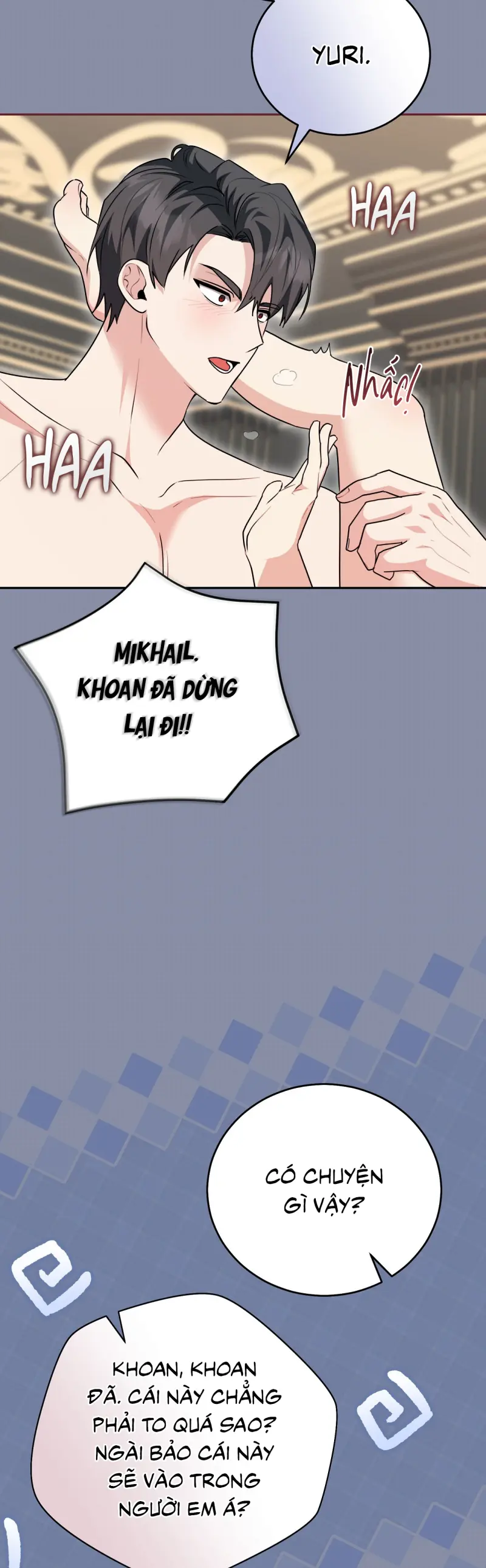 Xuyên thành cục bông của tên cuồng công Chapter 50.03 H++ - Next Chapter 50.04 H+