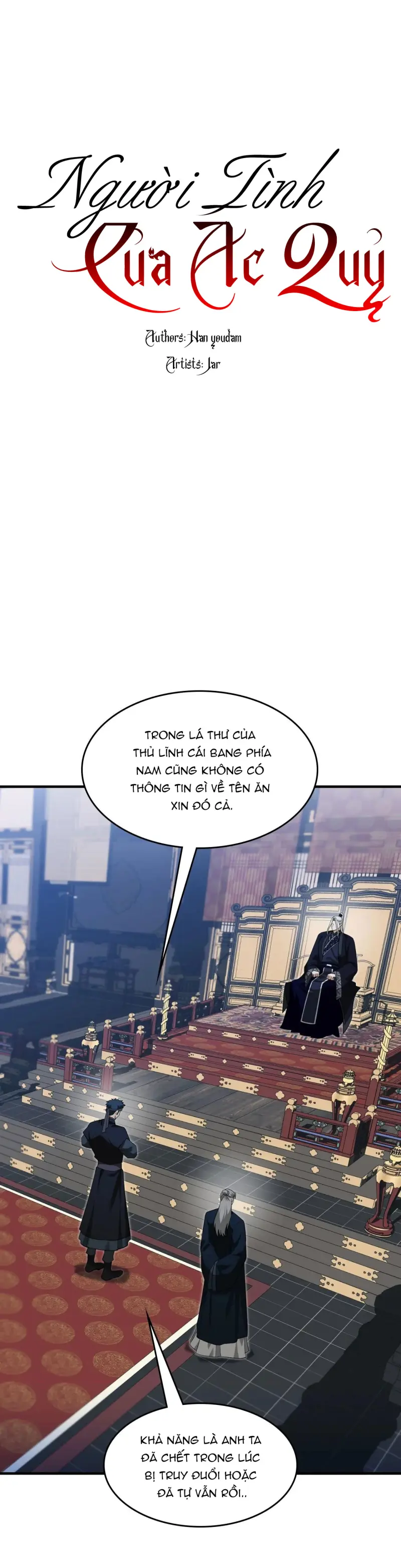 Người Tình Của Ác Quỷ Chapter 30 - Next Chapter 31