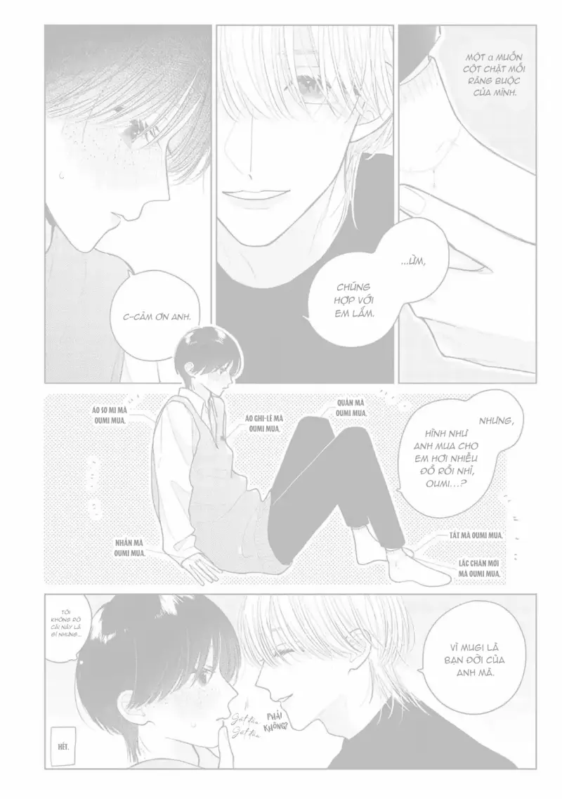 Bó Hoa Dành Dành Và Sắc Xanh Mong Manh Chapter 6.5 H - End - Trang 2