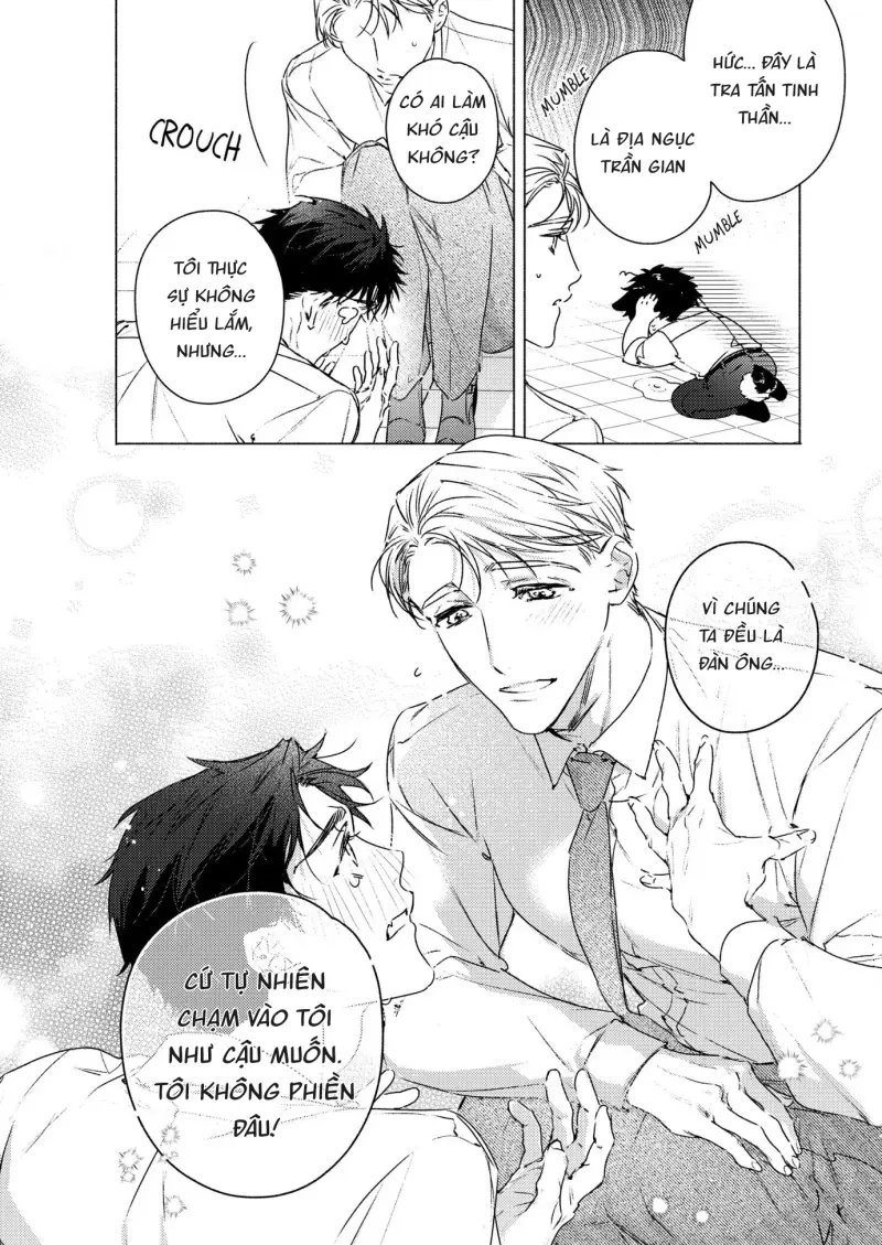 Đàn anh! Cho tôi vuốt ve bộ ngực đẩy đà của anh đi! Chapter 2 - Next 