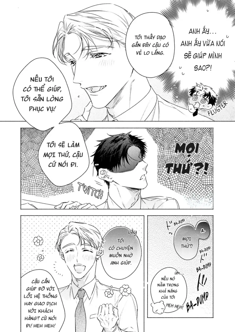 Đàn anh! Cho tôi vuốt ve bộ ngực đẩy đà của anh đi! Chapter 2 - Next 