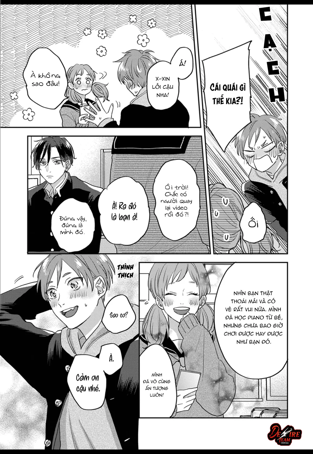 Âm thanh 100dB tràn đầy cảm xúc gửi đến cậu Chapter 3 - Trang 2
