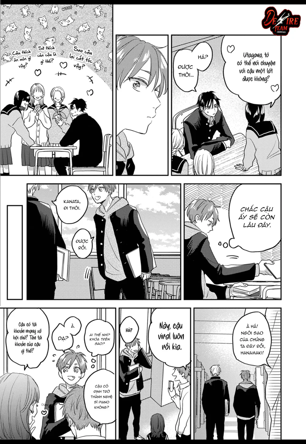 Âm thanh 100dB tràn đầy cảm xúc gửi đến cậu Chapter 3 - Trang 2