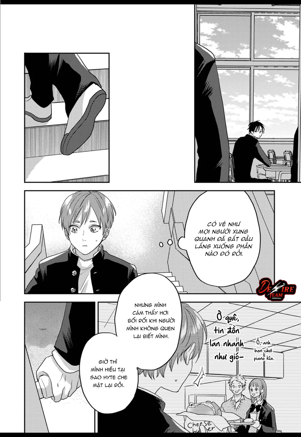 Âm thanh 100dB tràn đầy cảm xúc gửi đến cậu Chapter 3 - Trang 2