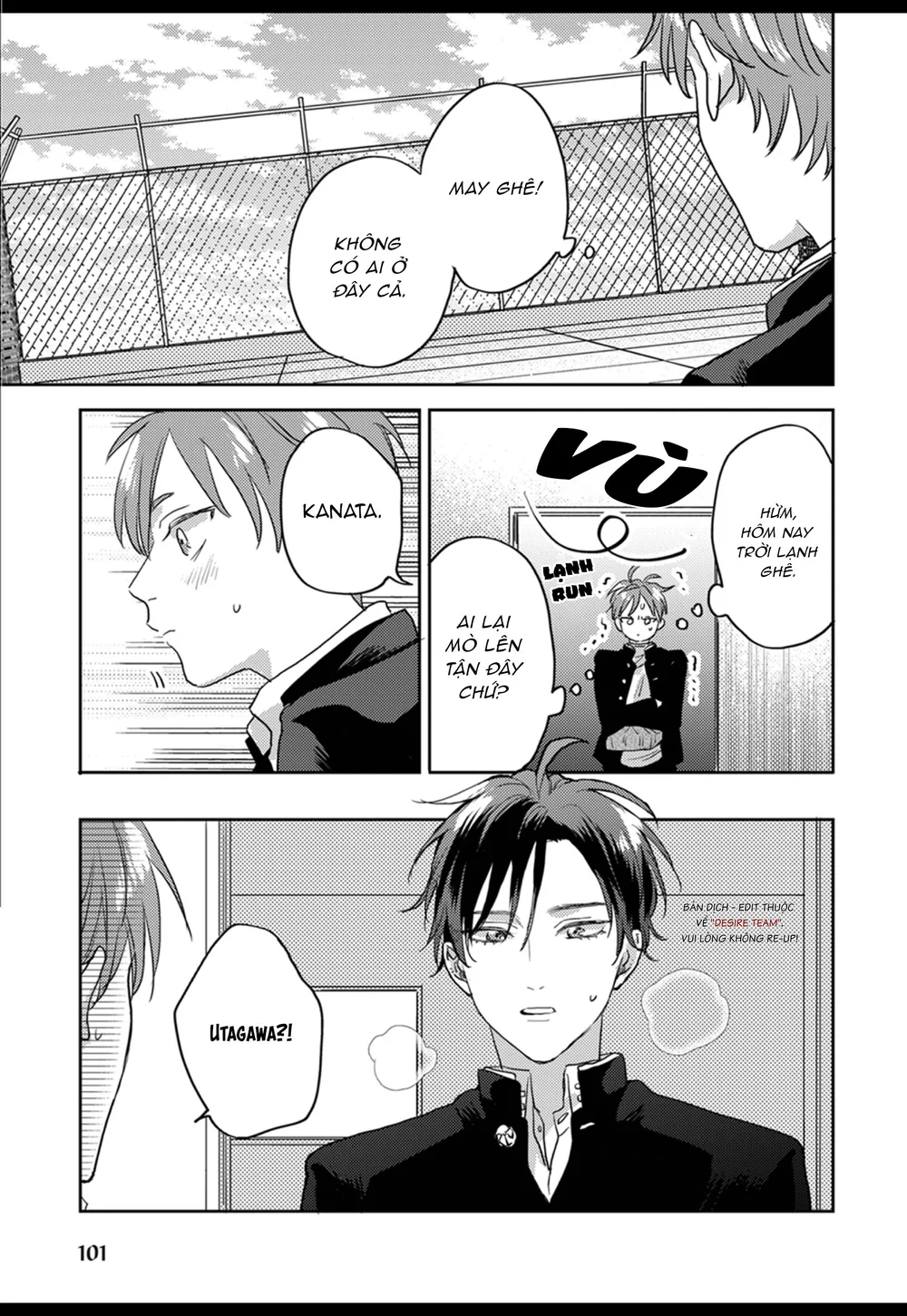 Âm thanh 100dB tràn đầy cảm xúc gửi đến cậu Chapter 3 - Trang 2