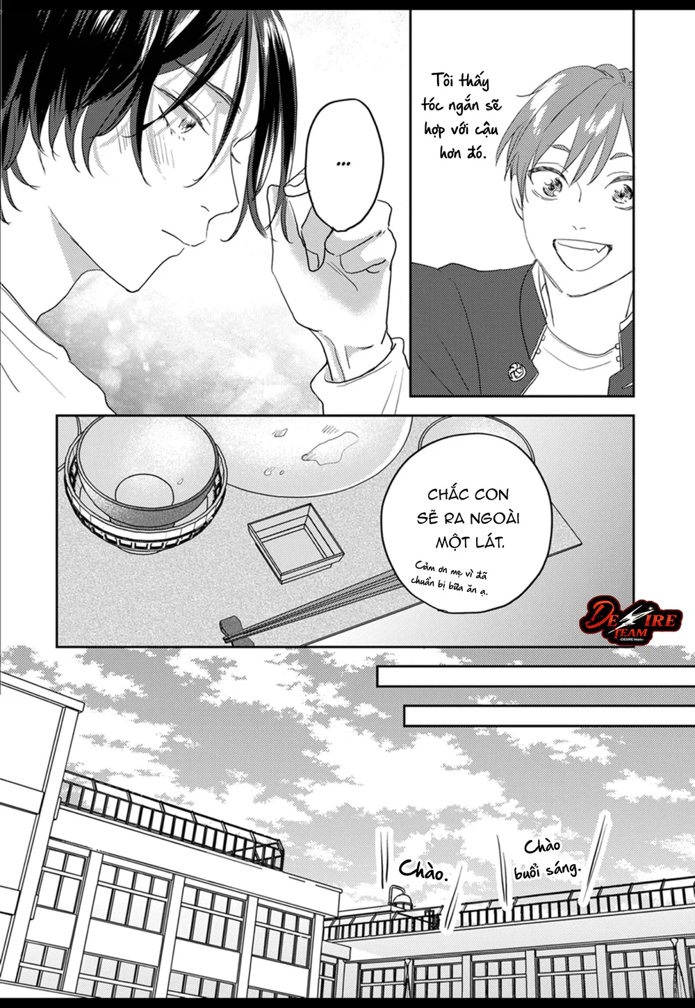 Âm thanh 100dB tràn đầy cảm xúc gửi đến cậu Chapter 3 - Trang 2