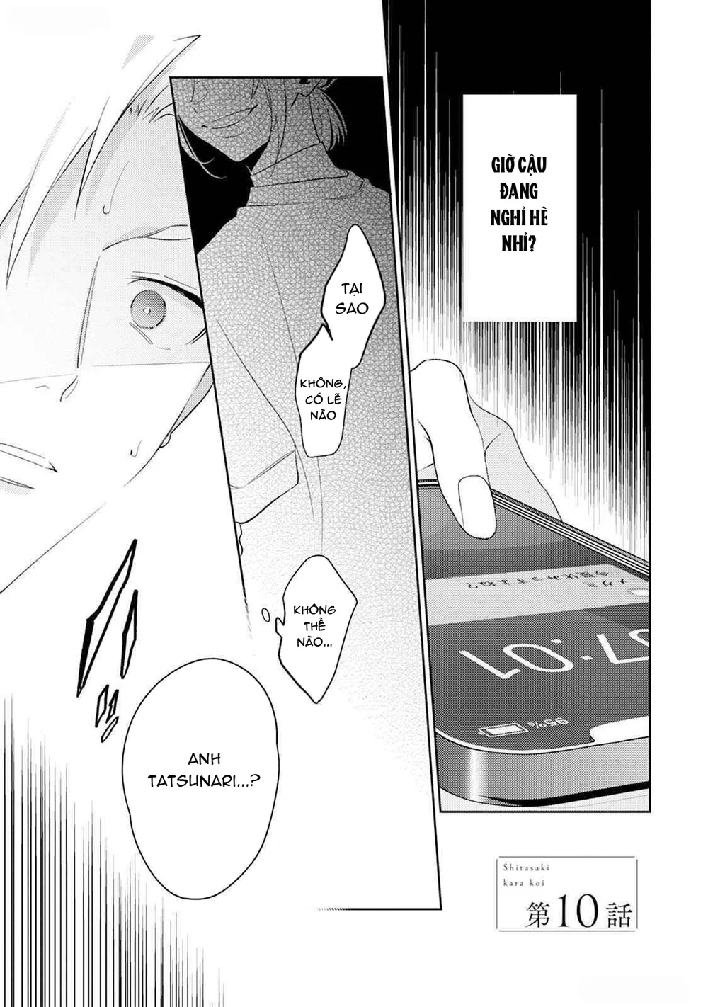 Tình Yêu Bắt Đầu Từ Đầu Lưỡi Chapter 10 - Trang 2