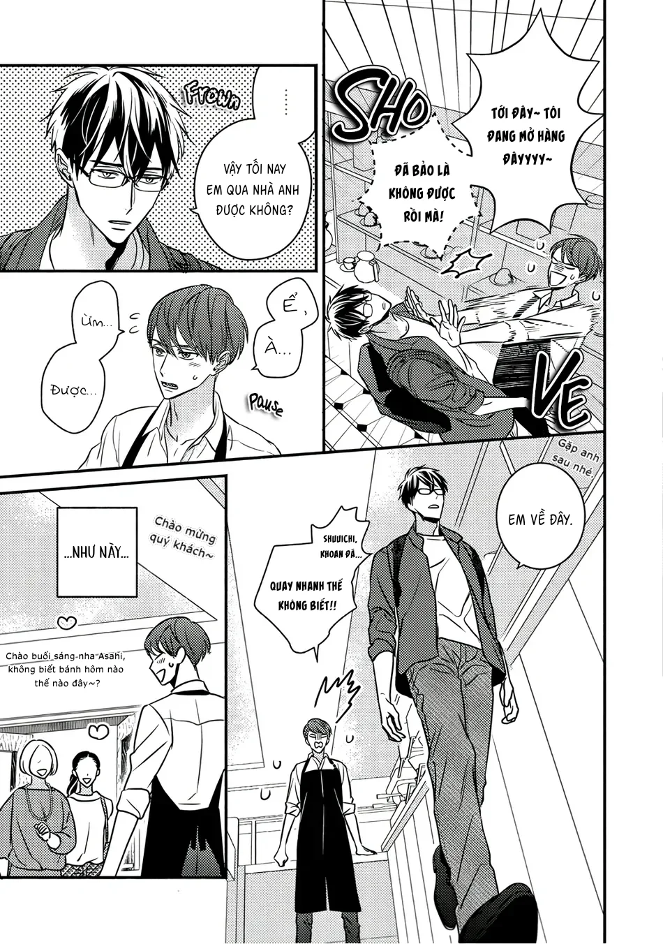 Giờ của tình yêu tại khu Sijuku Nichoume Chapter 5 Hachiennhom - Trang 2