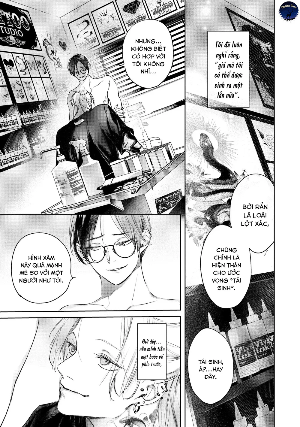 Tình yêu xăm trổ Chapter 1 - Next 