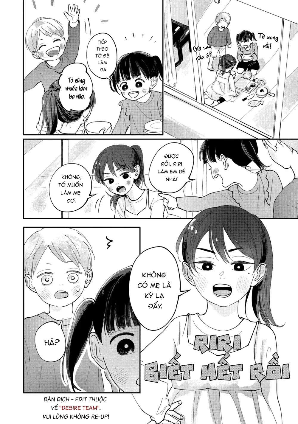 [END] Ba Lớn Ba Nhỏ Của Tôi Chapter 8 - Next Chapter 9