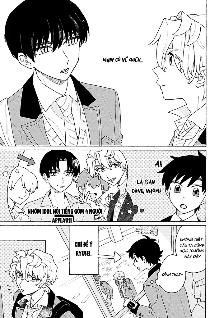 Chàng Idol Si Tình Ryuusei Quyết Không Bỏ Cuộc! Chapter 2 - Next Chapter 3