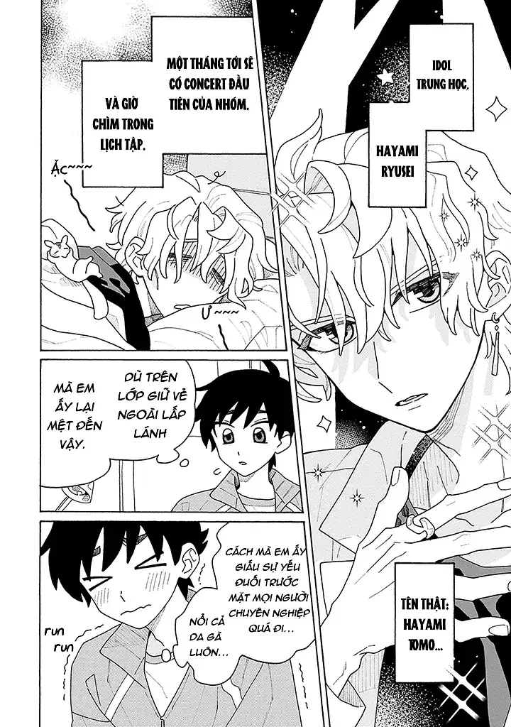 Chàng Idol Si Tình Ryuusei Quyết Không Bỏ Cuộc! Chapter 2 - Next Chapter 3