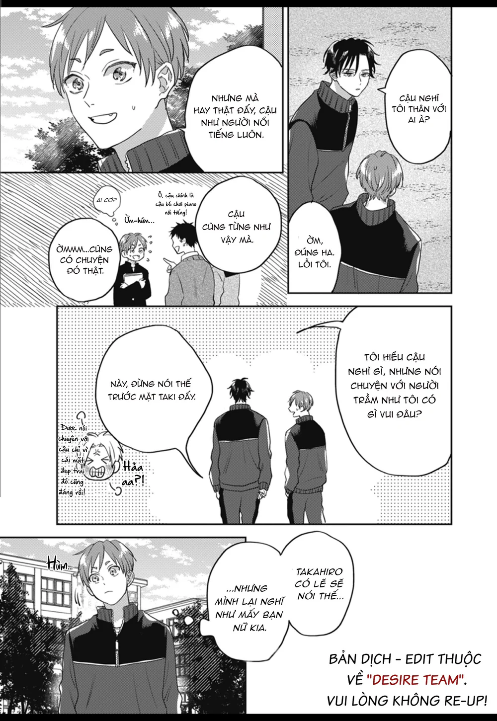 Âm thanh 100dB tràn đầy cảm xúc gửi đến cậu Chapter 5.5 - Next Chapter 6