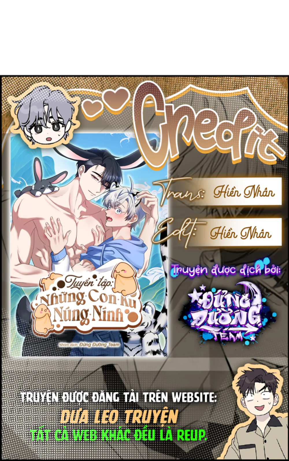 TRUYỂN TẬP - NHỮNG CON KU NÚNG NÍNH Chapter 22 19+ BAEKDU (C1) - Next Chapter 23 19+ BAEKDU (C2)