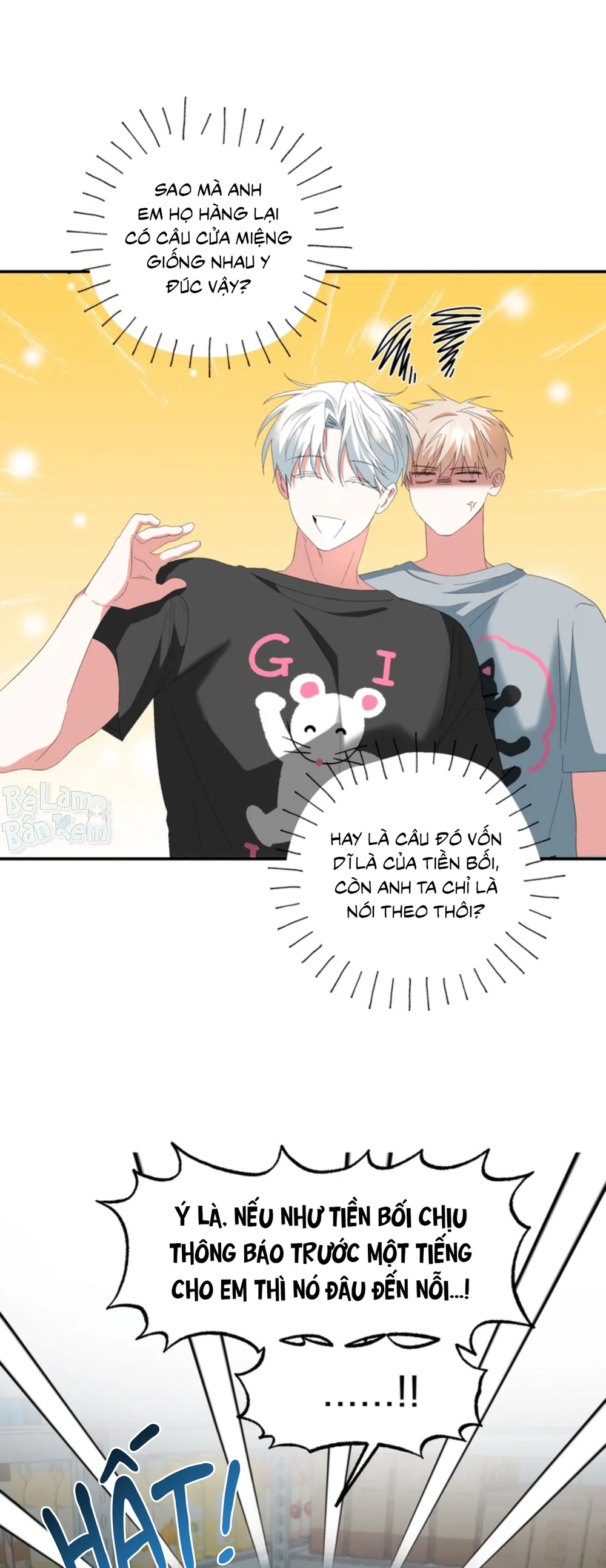 XIN HÃY YÊU THƯƠNG DÙ TÔI LÀ CHUỘT Chapter 15 - Next Chapter 16