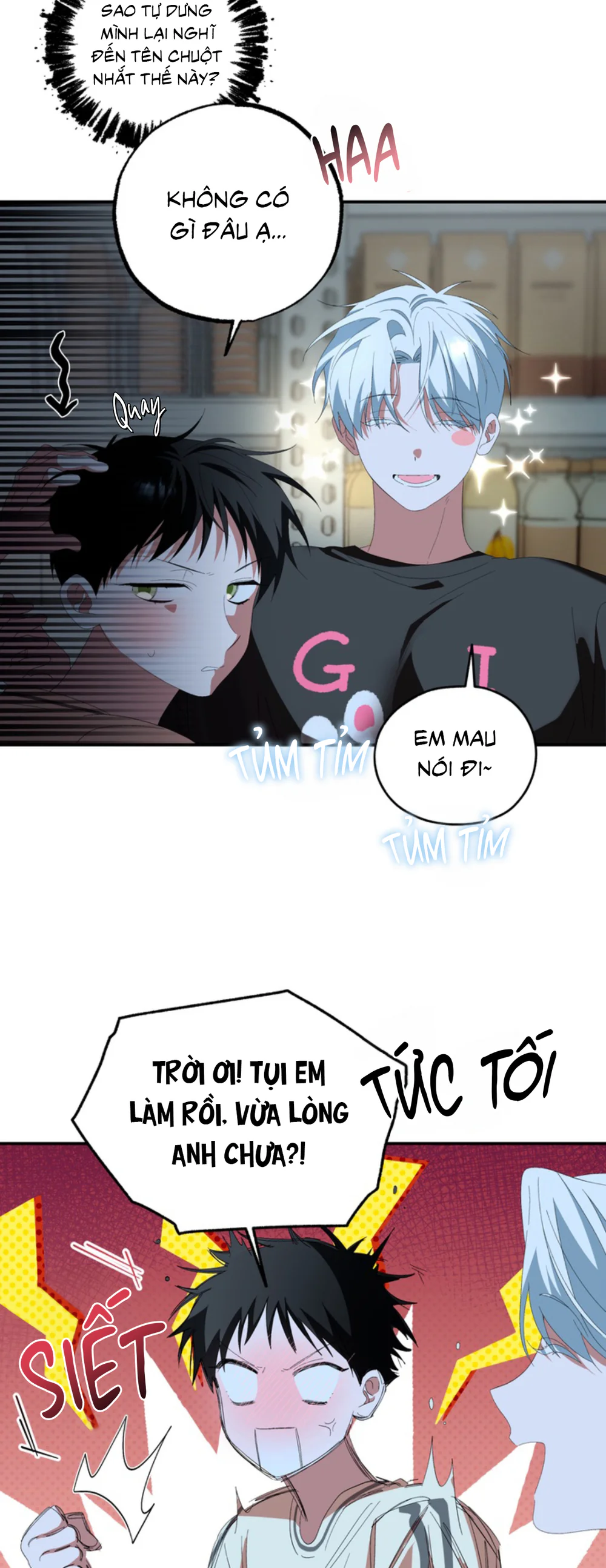 XIN HÃY YÊU THƯƠNG DÙ TÔI LÀ CHUỘT Chapter 15 - Next Chapter 16