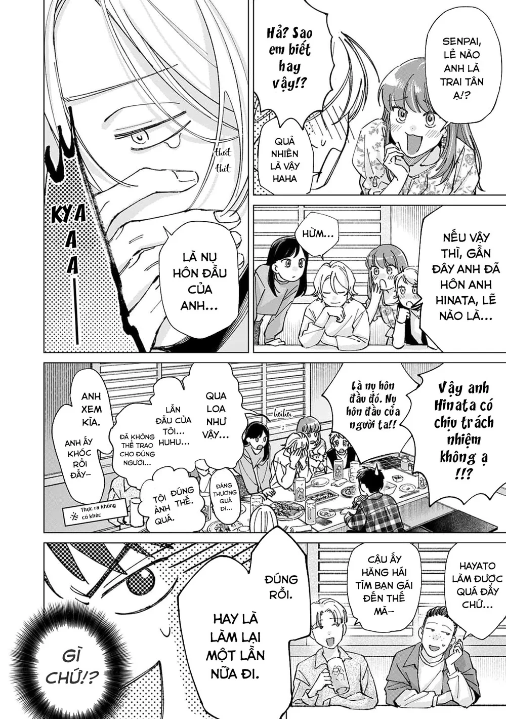 Hôn rồi vẫn chỉ là bạn Chapter 4 - Next Chapter 5