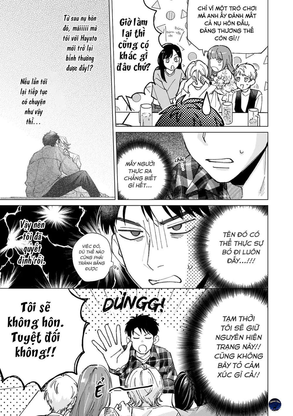 Hôn rồi vẫn chỉ là bạn Chapter 4 - Next Chapter 5