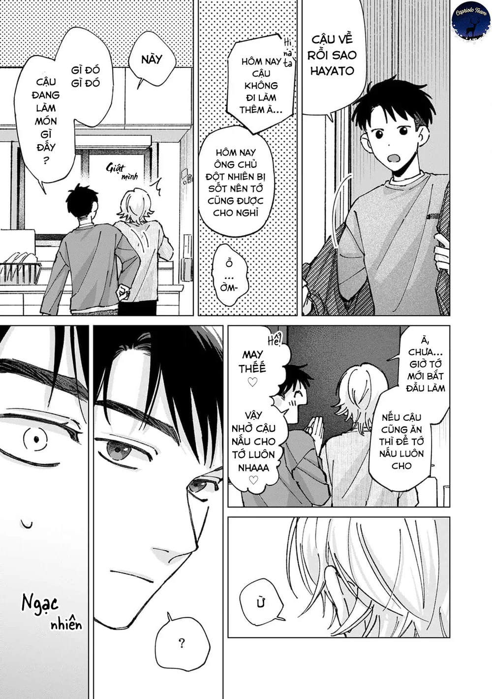 Hôn rồi vẫn chỉ là bạn Chapter 5 - Next Chapter 6