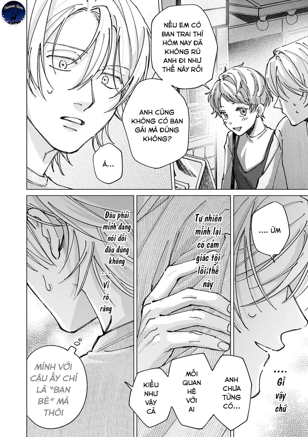 Hôn rồi vẫn chỉ là bạn Chapter 5 - Next Chapter 6