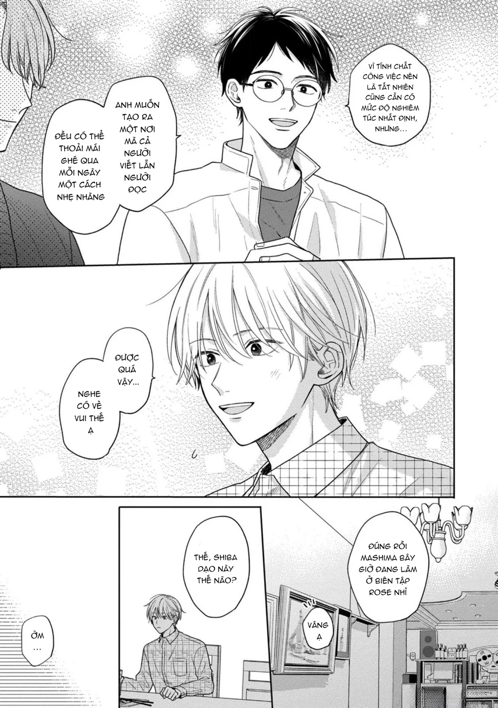 Giấc Mơ Kỳ Lạ Của Tổ Biên Tập BL Chapter 10 - Next Chapter 11 Ngoại Truyện 1