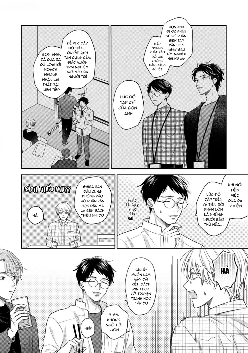 Giấc Mơ Kỳ Lạ Của Tổ Biên Tập BL Chapter 10 - Next Chapter 11 Ngoại Truyện 1