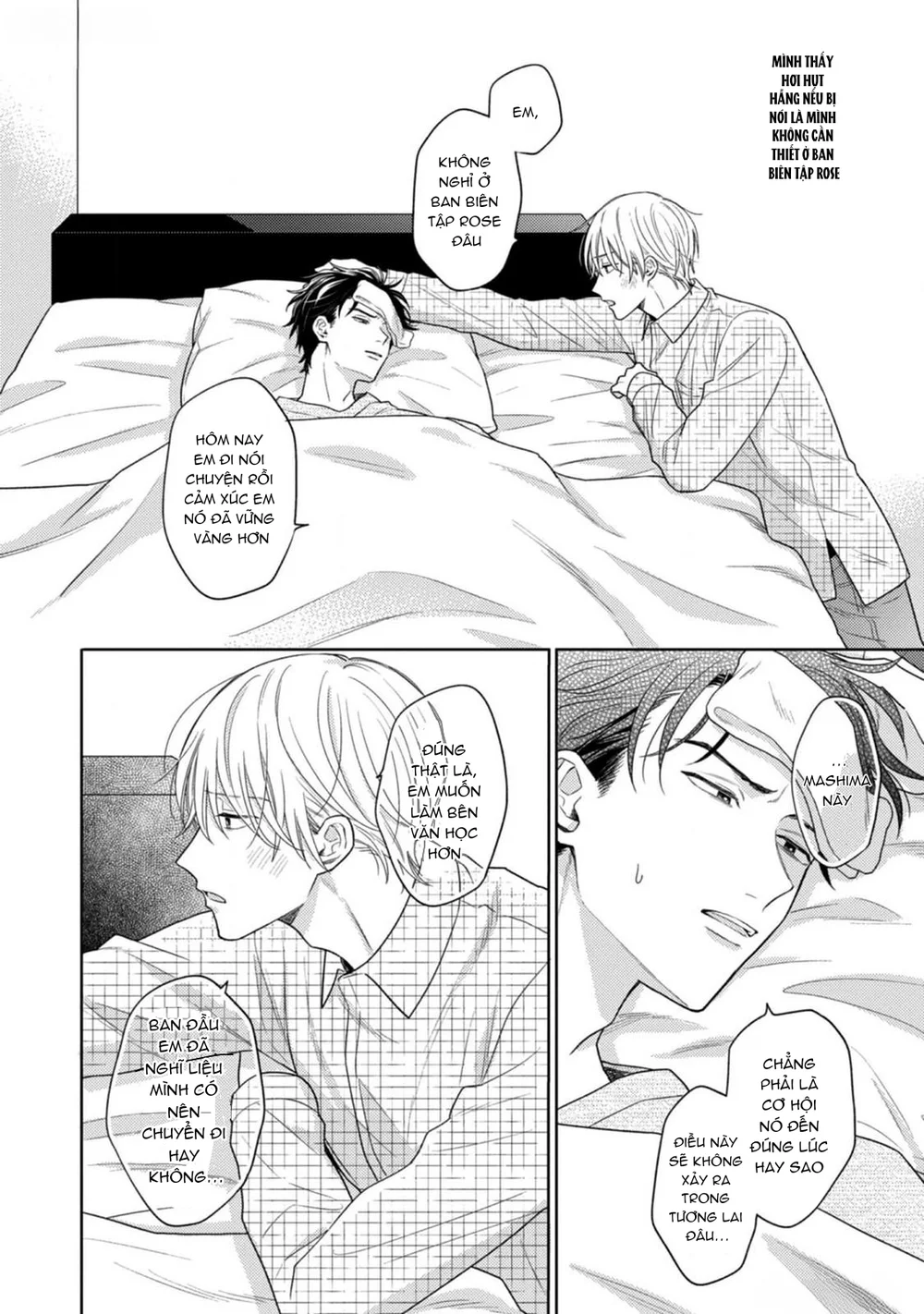 Giấc Mơ Kỳ Lạ Của Tổ Biên Tập BL Chapter 10 - Next Chapter 11 Ngoại Truyện 1