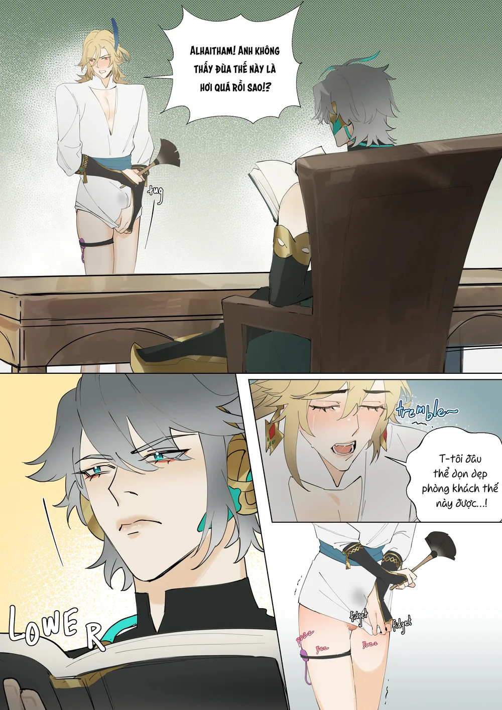 Lứng Lên Lứng Xuống Chapter 12 Kaveh Pays Ren - Next Chapter 13 I wish for you