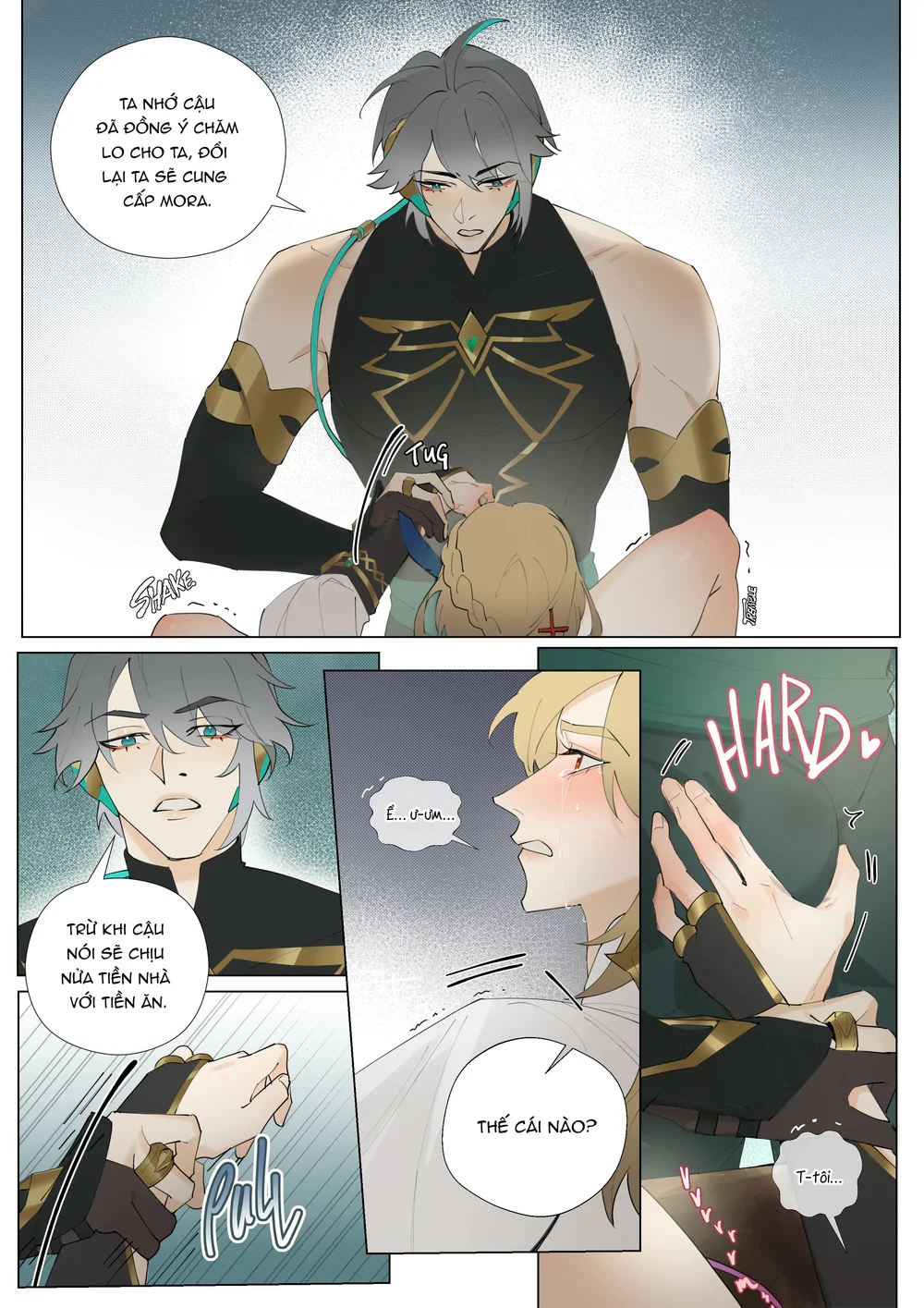 Lứng Lên Lứng Xuống Chapter 12 Kaveh Pays Ren - Next Chapter 13 I wish for you