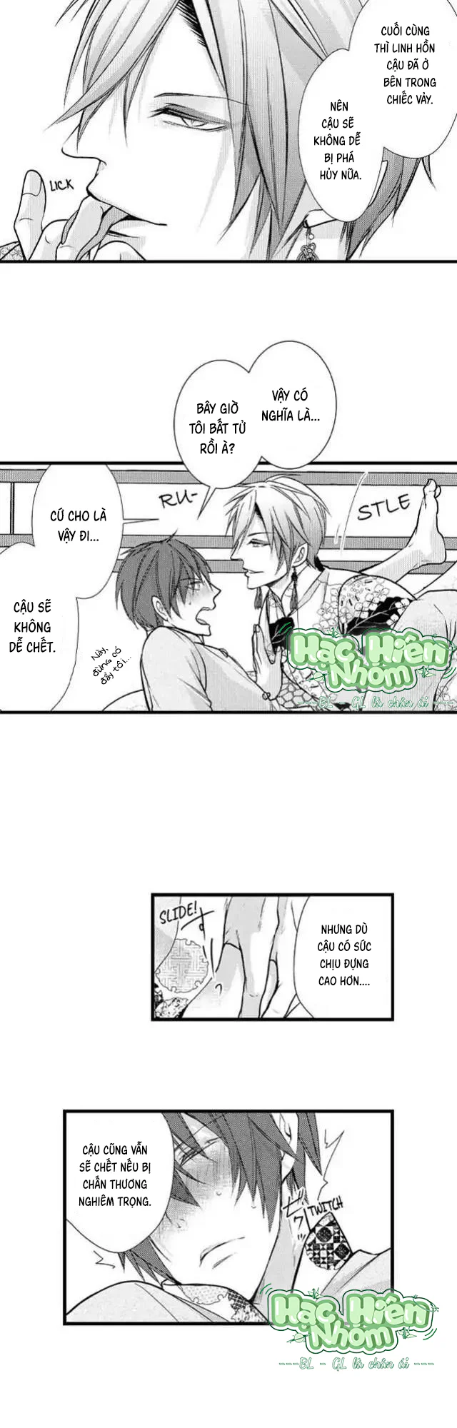 Fan cuồng Boylove bị triệu hồi tới một thế giới lạ Chapter 37 Hachiennhom - Next Chapter 38 Hachiennhom